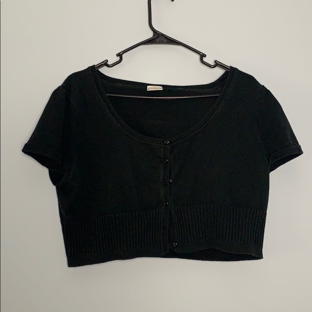 Black Mini Cardigan